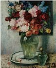 Vase de Fleurs by Fernand Toussaint